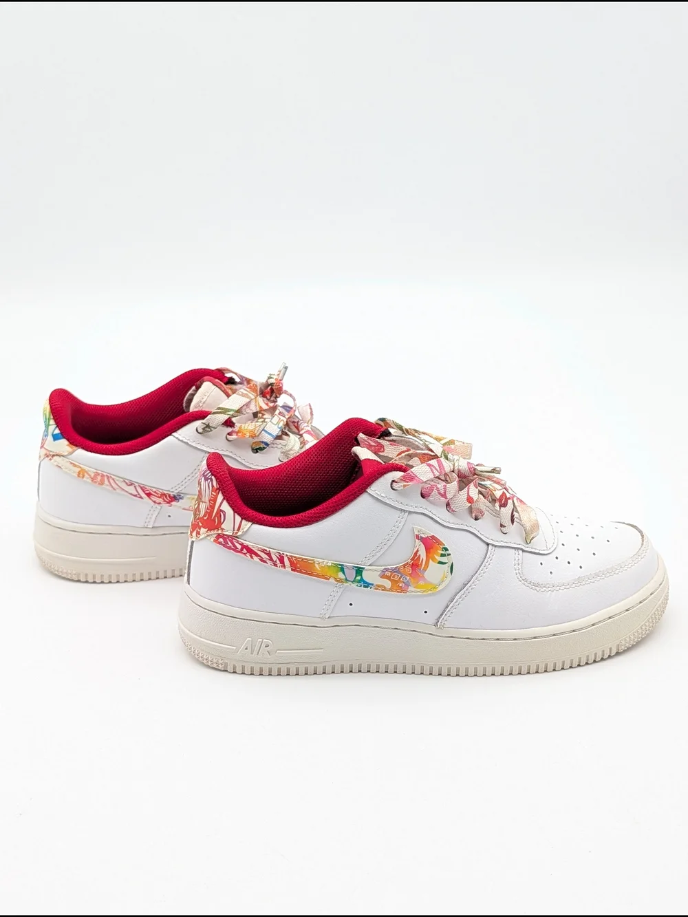 Nike Air Force 1 Chinese new year  size 6.5Y Red White CU2980-191